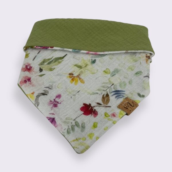 Bestickbares Bandana Hundehalstuch Frühling zum knoten – Bild 3